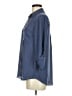 BCX Blue 3/4 Sleeve Button-Down Shirt Size M - photo 5