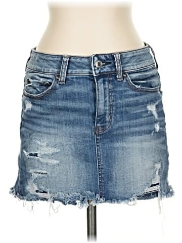 American Eagle Outfitters Denim Skirt (view 1)