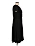 North Style Solid Black Cocktail Dress Size 12 (petite) - photo 4