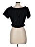 Ann Taylor LOFT Black Short Sleeve Blouse Size M - photo 2