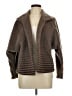 Assorted Brands Chevron-herringbone Brown Faux Fur Jacket Size L - photo 1