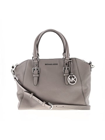 MICHAEL Michael Kors Leather Satchel (view 1)