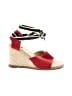 Kate Spade New York Color Block Red Wedges Size EU 38 - photo 1