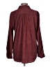 Ann Taylor Burgundy Long Sleeve Blouse Size L - photo 2
