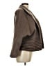 Assorted Brands Chevron-herringbone Brown Faux Fur Jacket Size L - photo 4