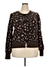 Express Animal Print Brown Cardigan Size XXL - photo 1