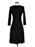Evan Picone Solid Black Cocktail Dress Size 4 Petite - photo 2