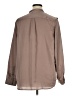 Gap 100% Polyester Solid Brown Long Sleeve Blouse Size XL - photo 2
