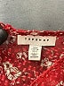 Topshop 100% Polyester Red Long Sleeve Blouse Size 2 - photo 7