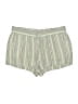 Ann Taylor LOFT Outlet Stripes Green Shorts Size L - photo 1