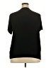 Torrid Metallic Black Short Sleeve T-Shirt Size 2X Plus (2) - photo 2