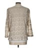 Chico's 100% Polyester Ivory Cardigan Size Lg (2) - photo 2