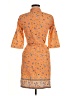 Assorted Brands Paisley Orange Casual Dress Size M - photo 2