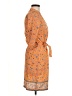 Assorted Brands Paisley Orange Casual Dress Size M - photo 4