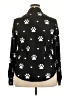 Unbranded 100% Polyester Hearts Black Long Sleeve Blouse Size XXL - photo 2