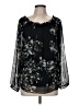 Sion Black 3/4 Sleeve Blouse One size - photo 1