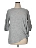 Kim & Cami Gray 3/4 Sleeve Top Size 1X - photo 1