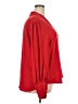 Chico's 100% Polyester Red Long Sleeve Blouse Size 4 (20/22) - photo 4
