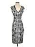 H&M Houndstooth Gray Cocktail Dress Size XS - photo 1