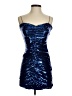 Zara 100% Polyester Blue Cocktail Dress Size XS - photo 1