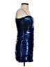 Zara 100% Polyester Blue Cocktail Dress Size XS - photo 4