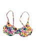 Unbranded Floral Yellow Pink Swimsuit Top Size 9 - photo 1