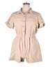 Unbranded 100% Cotton Solid Tan Romper Size XL - photo 1
