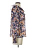 Shein Purple Long Sleeve Blouse Size 4 - photo 4