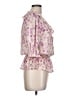 Bishop + Young 100% Polyester Pink 3/4 Sleeve Blouse Size L - photo 4