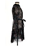 Veronica Beard Paisley Black Cocktail Dress Size 6 - photo 4