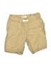 H&M Tan Khaki Shorts Size 6 - photo 1