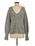 Veronica Beard Chevron-herringbone Gray Pullover Sweater Size S - photo 1