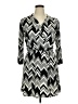 Charming Charlie Chevron-herringbone Gray Casual Dress Size L - photo 1