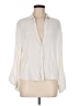 Zara Basic Ivory Long Sleeve Blouse Size M - photo 1