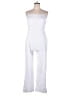 Unbranded Solid White Jumpsuit Size XXL - photo 1