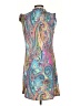 Tommy Hilfiger Paisley Teal Cocktail Dress Size 4 - photo 2