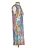 Tommy Hilfiger Paisley Teal Cocktail Dress Size 4 - photo 4