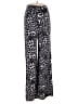 The ZigZag Stripe Animal Print Silver Casual Pants Size L - photo 1