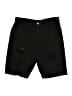 Unbranded Solid Black Cargo Shorts Size XL - photo 1