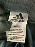 Adidas 100% Polyester Solid Blue Teal Track Pants Size 10 - 12 - photo 3