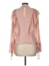 Cotton Candy LA 100% Polyester Pink Long Sleeve Blouse Size M - photo 2