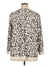 Jane and Delancey Animal Print Ivory Pullover Sweater Size 1X - photo 2