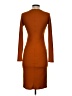 Forever 21 Solid Brown Casual Dress Size S - photo 2