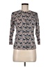 Ann Taylor Paisley Blue Pullover Sweater Size M - photo 1