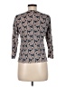 Ann Taylor Paisley Blue Pullover Sweater Size M - photo 2