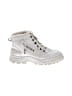 Fashion 100% Leather White Ankle Boots Size EU 40 - photo 1