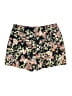 Zara Basic Floral Black Shorts Size S - photo 2