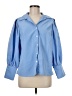 Shein 100% Polyester Blue 3/4 Sleeve Blouse Size 6 - photo 1