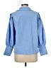 Shein 100% Polyester Blue 3/4 Sleeve Blouse Size 6 - photo 2