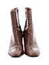Vionic Animal Print Brown Ankle Boots Size 8 1/2 - photo 2